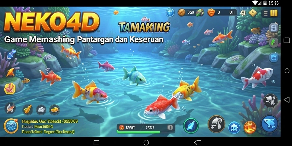 Tampilan menarik saat memancing di NEKO4D dengan suasana yang menenangkan.
