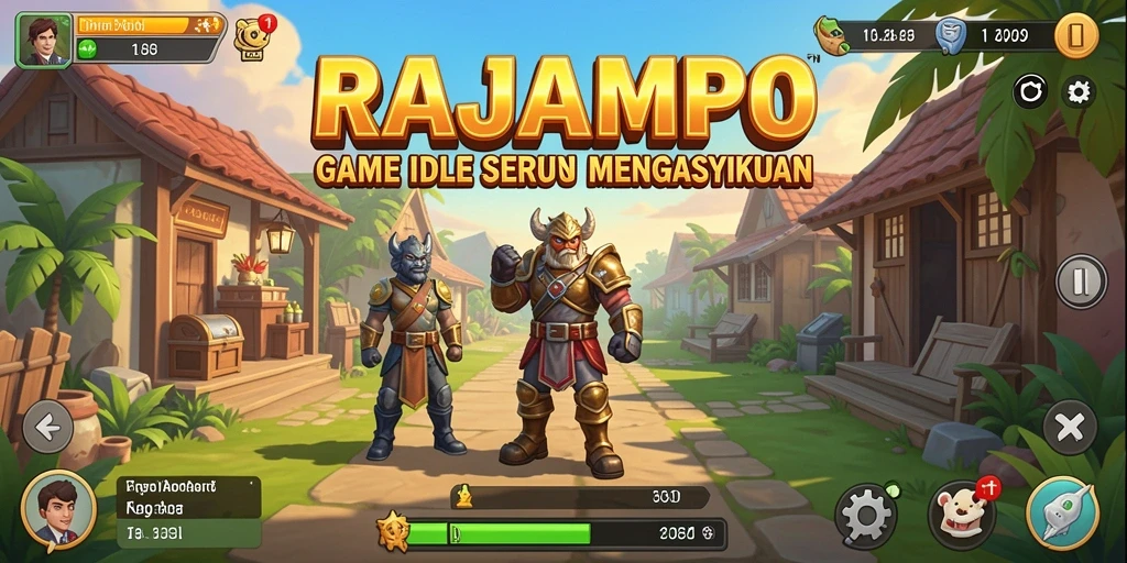 Tampilan gameplay <strong>RAJAMPO</strong> yang menarik dan menyenangkan.