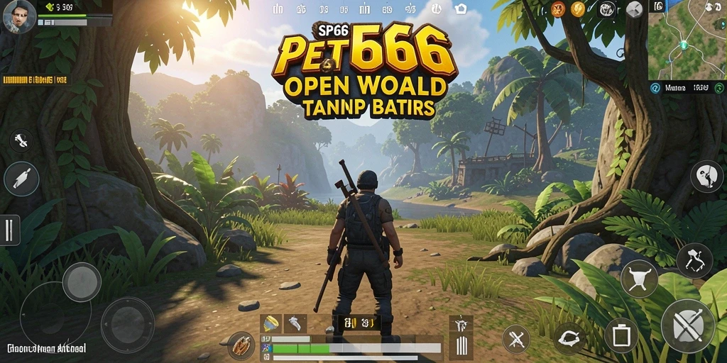 Tampilan gameplay SP666 yang menakjubkan dalam dunia Open World.