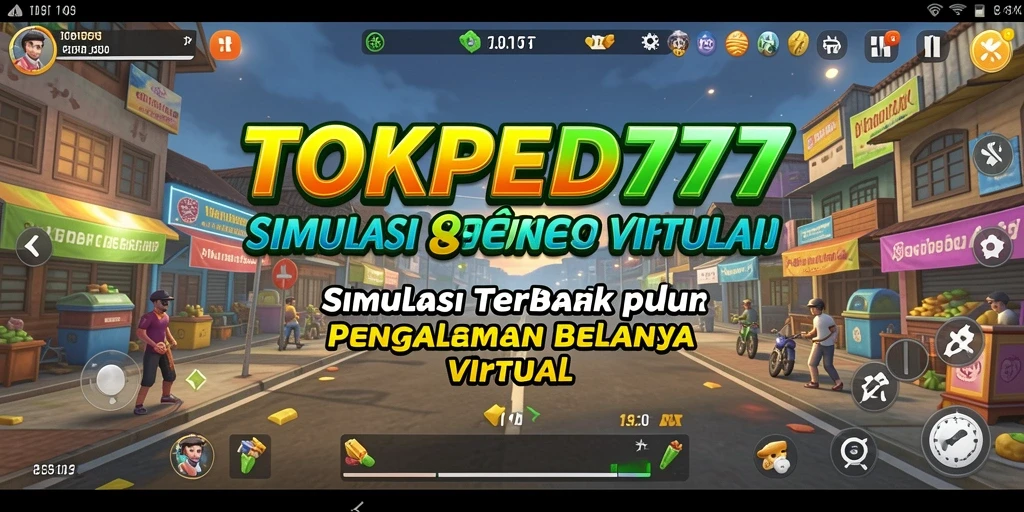 Screenshot gameplay TOKPED777 menunjukkan pengalaman belanja yang menarik.